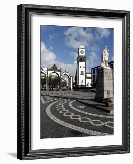 Three Arches, Ponta Delgada, Sao Miguel Island, Azores, Portugal-De Mann Jean-Pierre-Framed Photographic Print