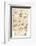 Three architectural drawings, c1472-c1519 (1883)-Leonardo Da Vinci-Framed Giclee Print