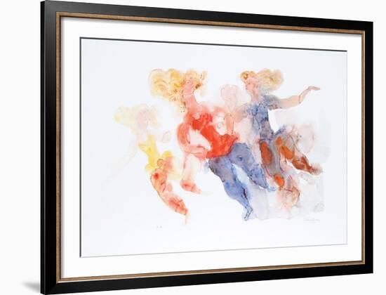 Three Ballerinas-Chaim Gross-Framed Collectable Print