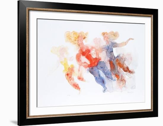 Three Ballerinas-Chaim Gross-Framed Collectable Print