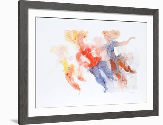 Three Ballerinas-Chaim Gross-Framed Collectable Print