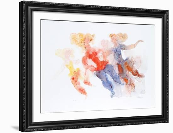 Three Ballerinas-Chaim Gross-Framed Collectable Print