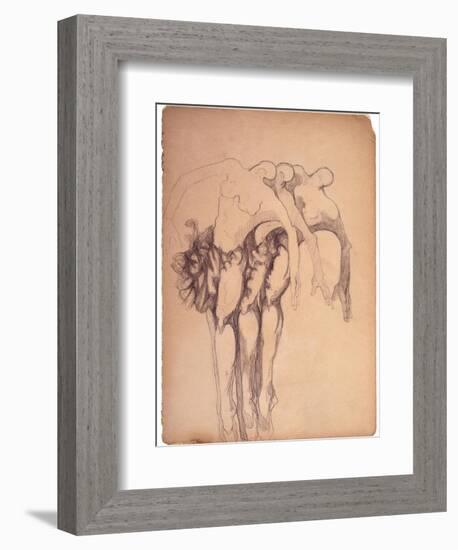 Three Ballerinas-Zelda Fitzgerald-Framed Premium Giclee Print