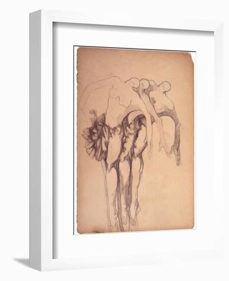 Three Ballerinas-Zelda Fitzgerald-Framed Premium Giclee Print