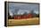 Three Barns, Kansas, USA-Michael Scheufler-Framed Premier Image Canvas