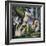 Three Bathers-Paul Cézanne-Framed Giclee Print