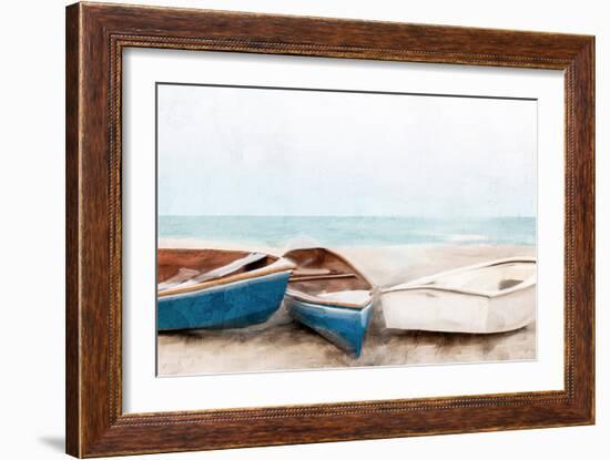 Three Beached-Kimberly Allen-Framed Art Print