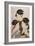 Three Beauties of the Present Day (Toji San Biji)-Kitagawa Utamaro-Framed Giclee Print