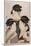 Three Beauties of the Present Day (Toji San Biji)-Kitagawa Utamaro-Mounted Giclee Print