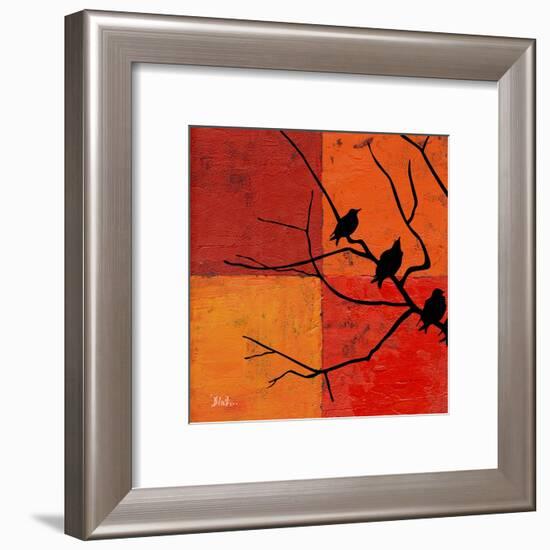 Three Birdies I-Patricia Pinto-Framed Art Print