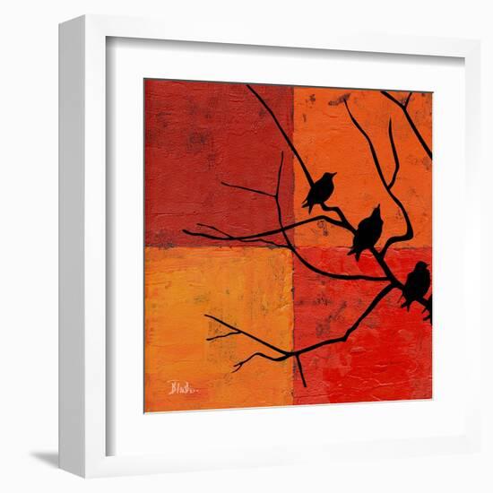 Three Birdies I-Patricia Pinto-Framed Art Print