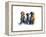 Three Black Labs, 2015-John Keeling-Framed Premier Image Canvas