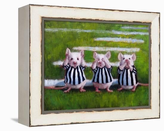 Three Blind Mice-Lucia Heffernan-Framed Stretched Canvas