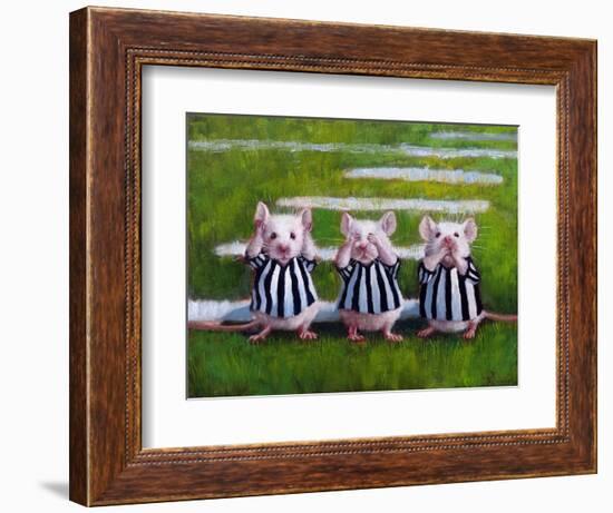 Three Blind Mice-Lucia Heffernan-Framed Art Print