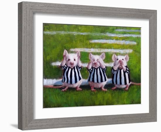 Three Blind Mice-Lucia Heffernan-Framed Art Print