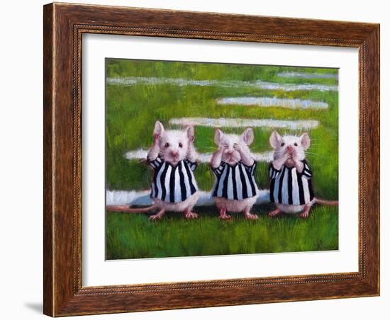 Three Blind Mice-Lucia Heffernan-Framed Art Print