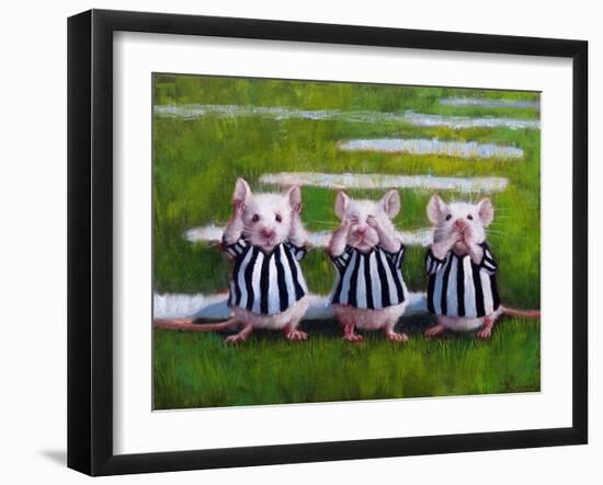 Three Blind Mice-Lucia Heffernan-Framed Art Print