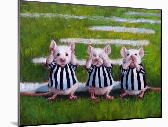 Three Blind Mice-Lucia Heffernan-Mounted Art Print