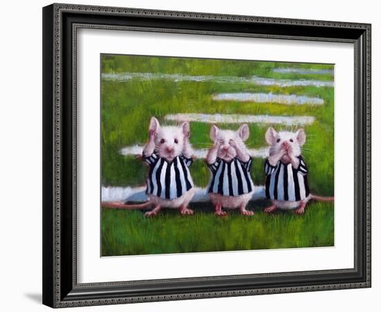 Three Blind Mice-Lucia Heffernan-Framed Art Print