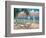 Three Boats on Beach-Tan Chun-Framed Art Print