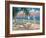 Three Boats on Beach-Tan Chun-Framed Art Print