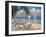 Three Boats on Beach-Tan Chun-Framed Art Print