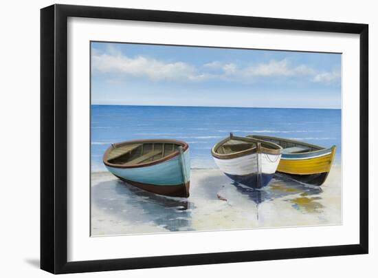 Three Boats-Max Maxx-Framed Art Print