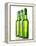 Three Bottles of Beer, One Opened-Kröger & Gross-Framed Premier Image Canvas