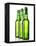 Three Bottles of Beer, One Opened-Kröger & Gross-Framed Premier Image Canvas