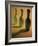 Three Bowling Pins in a Line-null-Framed Photographic Print