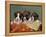 Three Boxer Puppies, USA-Lynn M. Stone-Framed Premier Image Canvas