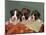 Three Boxer Puppies, USA-Lynn M. Stone-Mounted Photographic Print