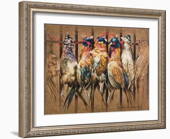 Three Brace, 1983-Sandra Lawrence-Framed Giclee Print