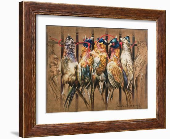 Three Brace, 1983-Sandra Lawrence-Framed Giclee Print