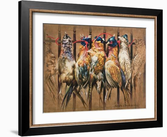 Three Brace, 1983-Sandra Lawrence-Framed Giclee Print