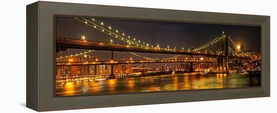 Three Bridges-Natalie Mikaels-Framed Premier Image Canvas