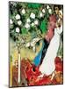 Three Candles-Marc Chagall-Mounted Art Print