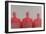 Three Cardinals II, 2012-Lincoln Seligman-Framed Giclee Print