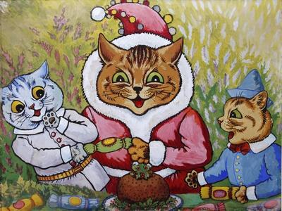 Kaleidoscope Cats III, Animals Framed Art Print Wall Art by Louis Wain Sold  by Art.Com 