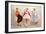 Three Cheerleaders, Retro-null-Framed Art Print