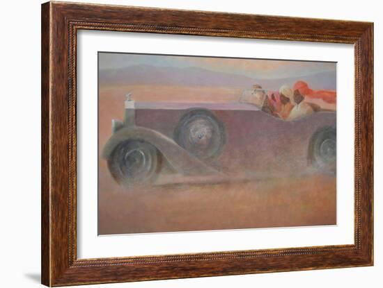 Three + Cheetah in a Rolls-Lincoln Seligman-Framed Giclee Print