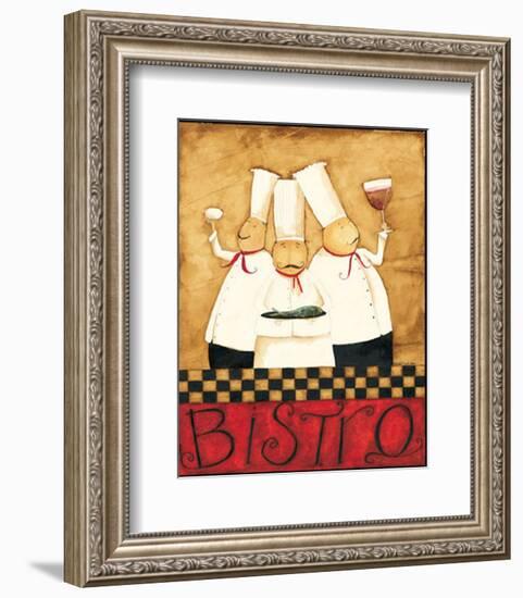 Three Chefs Wine Bistro I-Dan Dipaolo-Framed Art Print