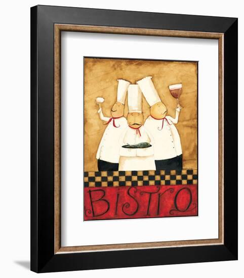 Three Chefs Wine Bistro I-Dan Dipaolo-Framed Art Print