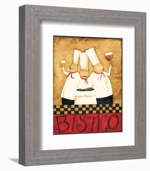 Three Chefs Wine Bistro I-Dan Dipaolo-Framed Art Print