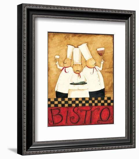 Three Chefs Wine Bistro I-Dan Dipaolo-Framed Art Print