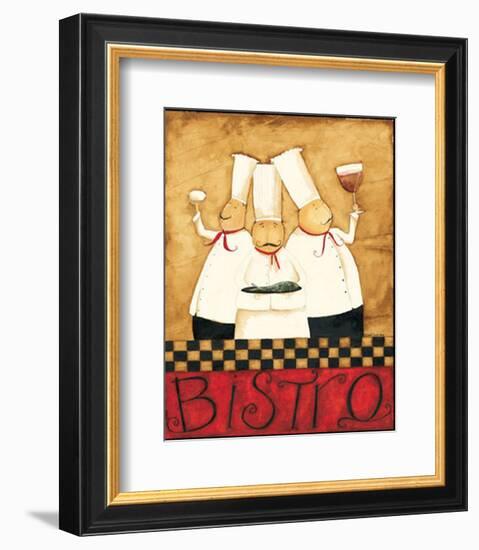 Three Chefs Wine Bistro I-Dan Dipaolo-Framed Art Print