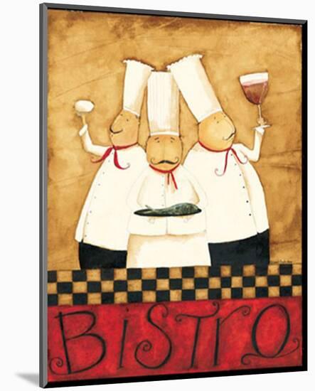 Three Chefs Wine Bistro I-Dan Dipaolo-Mounted Art Print