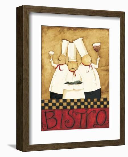 Three Chefs Wine Bistro I-Dan Dipaolo-Framed Art Print