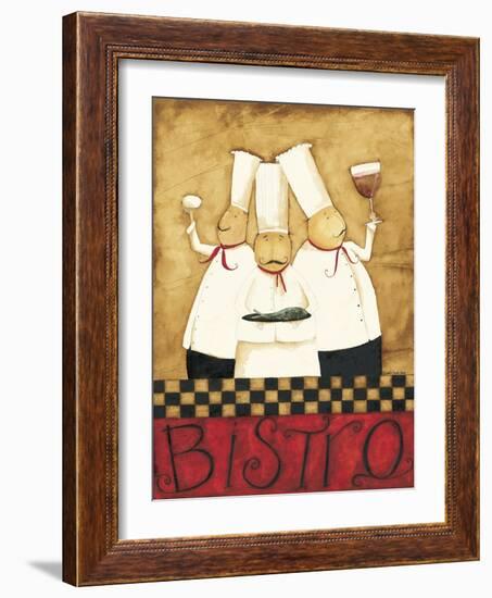 Three Chefs Wine Bistro I-Dan Dipaolo-Framed Art Print