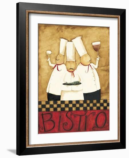 Three Chefs Wine Bistro I-Dan Dipaolo-Framed Art Print